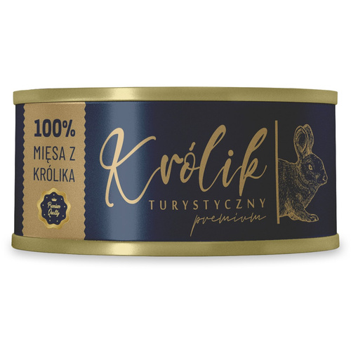 Królik turystyczny premium bezglutenowy 300 g - Amciu