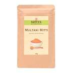 Glinka kosmetyczna do twarzy multani mitti 100 g - Sattva
