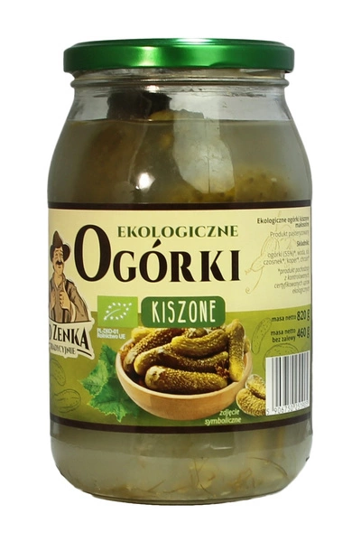 Ogórki Kiszone 820g - Od Zenka