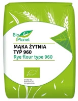 Mąka żytnia typ 960 1 kg - Bio Planet (EKO)