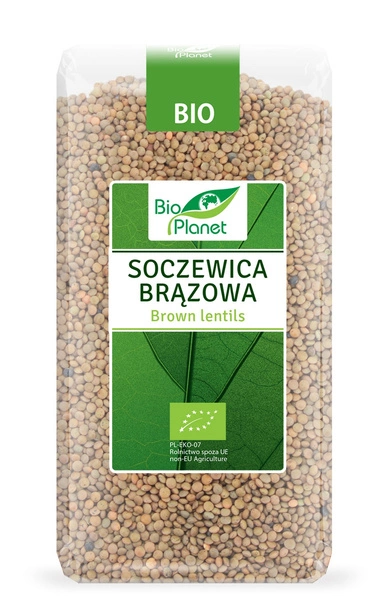 Soczewica Brązowa Bio 500 G  -  BIO PLANET