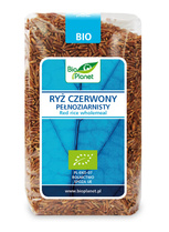 Ryż Czerwony Pełnoziarnisty Bio 500 g  -  BIO PLANET