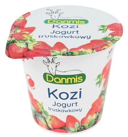 Kozi Jogurt Truskawkowy 125 G - Danmis