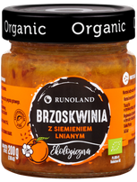 Brzoskwinia z Siemieniem Lnianym 200g - RUNOLAND