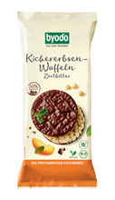 Wafle z ciecierzycy z ciemną czekoladą bezglutenowe 65 g - Byodo (BIO)