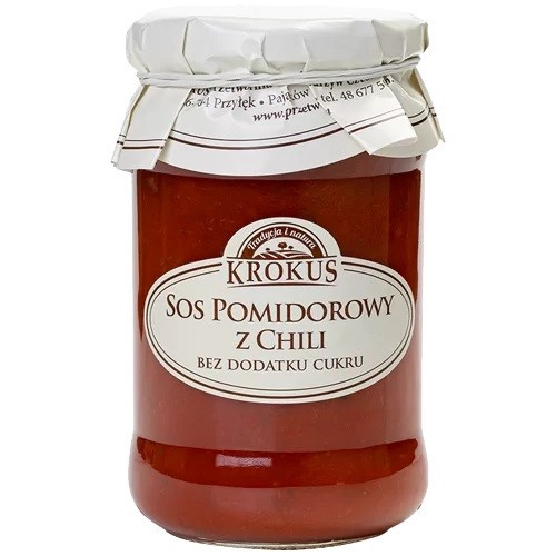 Sos Pomidorowy z Chili 340g - Krokus