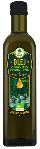 Olej z Nasion Czarnuszki 250ml - Dary Natury