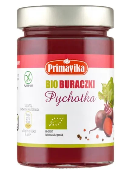 Buraczki tarte pychotka bezglutenowe 280 g - Primavika (EKO)