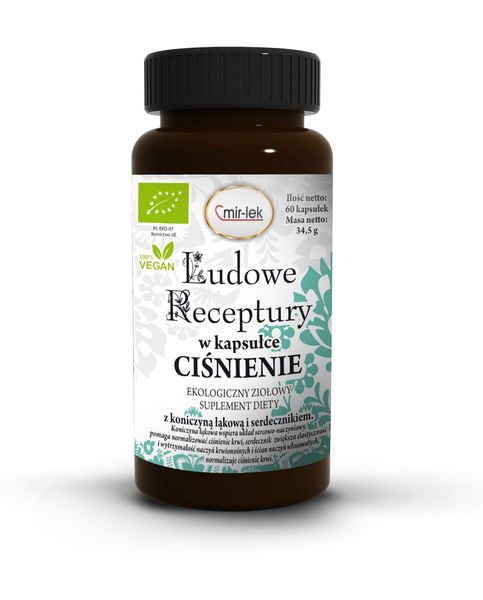 Kapsułki na ciśnienie krwi 60 szt. 27 g - Mir-Lek (EKO)