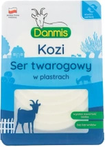 Kozi ser twarogowy plastry 100 g - Danmis