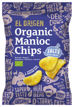 Chipsy Z Manioku Solone Bezglutenowe Bio 60 G  -  EL ORIGEN