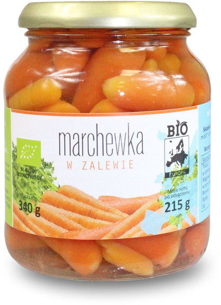 Marchewka w Zalewie 340g - Bio Europa EKO