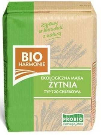 Mąka żytnia chlebowa (typ 720) 1 kg - Bio Harmonie (EKO)