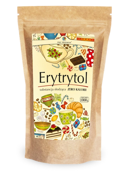 Erytrytol Erytrol 1kg - Pięć Przemian