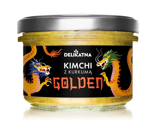 Kimchi Z Kurkumą Golden 200 G - Delikatna (Zakwasownia)