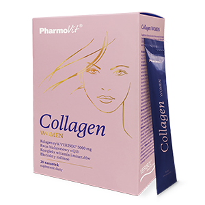 Kolagen rybi dla kobiet bezglutenowy 20 szt. (5 000 mg) - Pharmovit