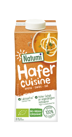 Krem owsiany do gotowania i pieczenia bez dodatku cukru 200 ml - Natumi (EKO)