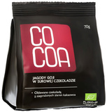 Jagody Goji w Surowej Czekoladzie 70g - COCOA EKO