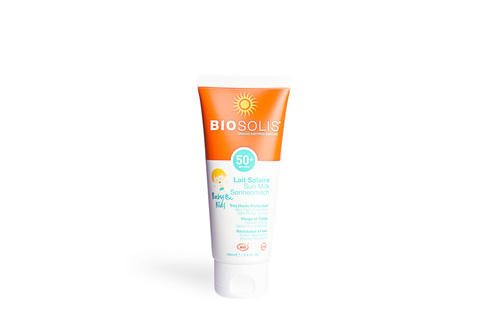 Mleczko do opalania dla dzieci (SPF 50+) ECO 100 ml - Biosolis