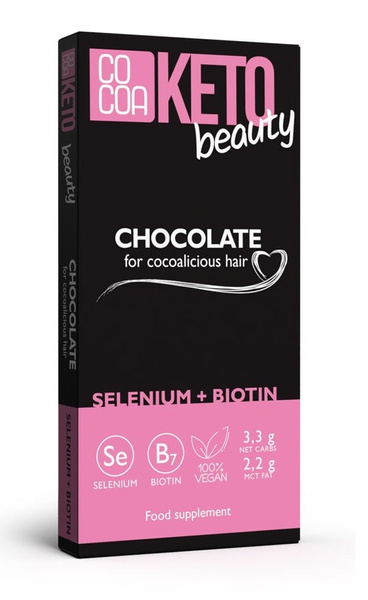 Czekolada beauty KETO 40 g - Cocoa