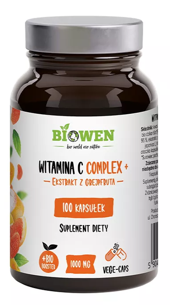 Witamina C complex+ bezglutenowa 100 szt. - Biowen