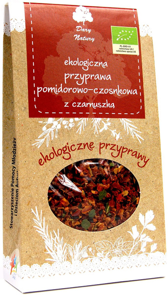 Przyprawa Pomidorowo-Czosnkowa z Czarnuszką 40g - Dary Natury