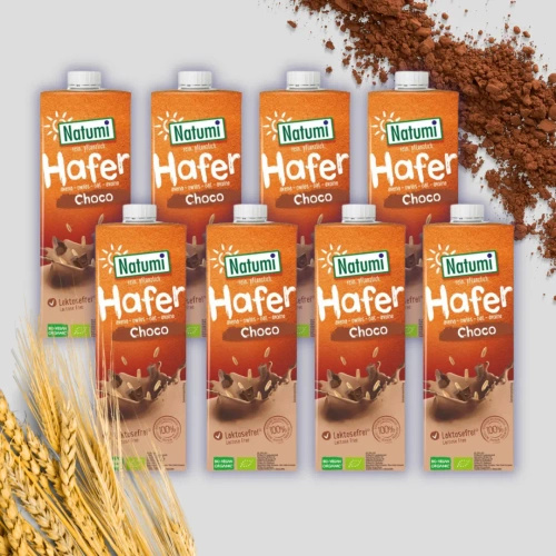 Napój owsiano kakaowy 8 x 1 l - Natumi (EKO)