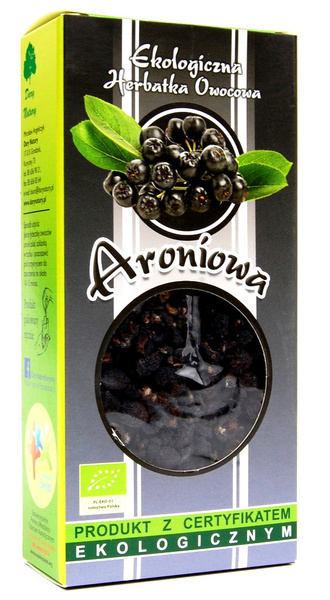 Herbatka aroniowa 100 g - Dary Natury (BIO)