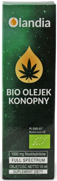 Olejek Konopny CBD 10% 10ml - Olandia