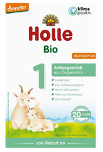 Mleko kozie 1 początkowe dla niemowląt od 6 msc. demeter 400 g - Holle (BIO)