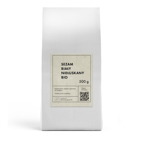 Sezam biały niełuskany 500 g - The Planet (EKO)