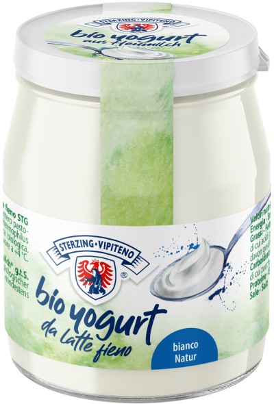 Jogurt naturalny z mleka siennego 3,5 % 150 g - Sterzing-Vipiteno (EKO)