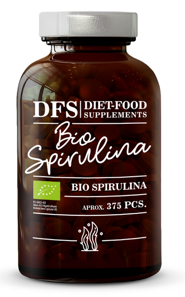 Spirulina (400 mg) 375 tabletek - DIET-FOOD (BIO)