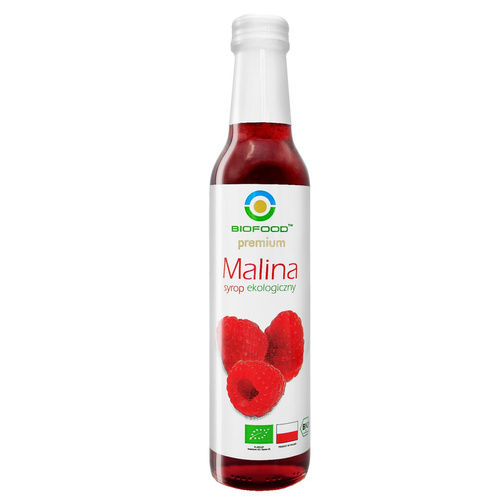 Syrop Malinowy 250ml - BIO FOOD