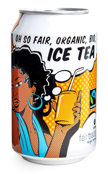 Napój Gazowany O Smaku Herbaty Ice Tea Fair Trade Bio 330 Ml (Puszka)  -  OXFAM