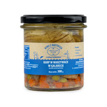 Karp w warzywach w galarecie bezglutenowy 300 g - Smolin Fish