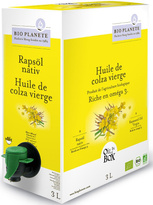 Olej rzepakowy tłoczony na zimno omega 3 3 l - Horeca (EKO)