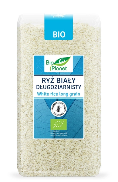 Ryż Biały Długoziarnisty 500 g - Bio Planet - EKO