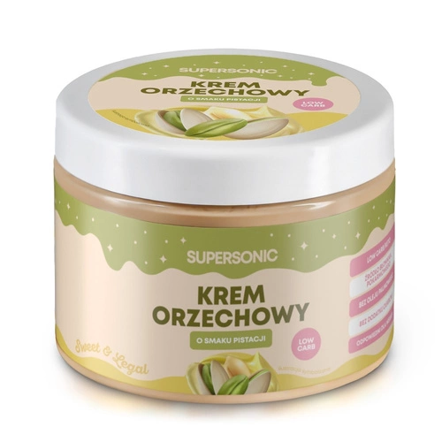 Krem Orzechowy O Smaku Pistacji 250 G - Supersonic