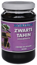 TAHINI CZARNE (PASTA SEZAMOWA Z CZARNEGO SEZAMU) BEZGLUTENOWE BIO 350 g - HORIZON