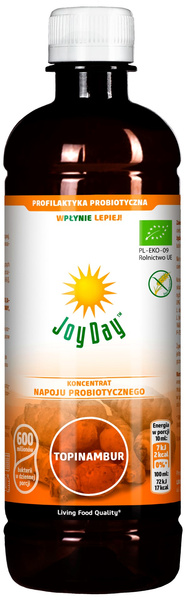 Koncentrat napoju probiotycznego topinambur bezglutenowy 500 ml - Joy Day (EKO)