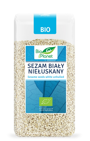 Sezam Biały Niełuskany 250g - Bio Planet - EKO