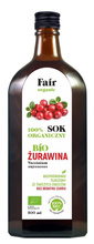 Sok z Żurawiny 500ml - Fair Organic