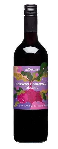 Zakwas z buraków jodowany 700 ml - Delikatna