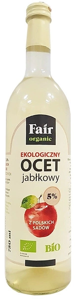 Ocet Jabłkowy 5% 750ml - Fair Organic
