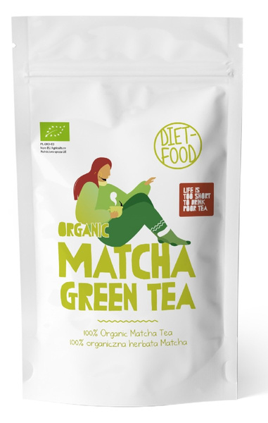 Herbata zielona matcha 100 g - Diet-Food (EKO)