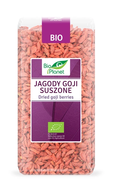 Jagody Goji Suszone 250g - Bio Planet - BIO EKO