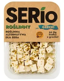 Roślinna alternatywa sera jak grecki 150 g - Serio
