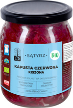 Kapusta czerwona kiszona 450 g - Sątyrz (BIO)