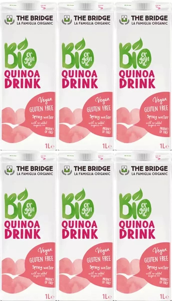 Napój quinoa z ryżem komosa ryżowa 6 x 1 l - The Bridge (EKO)